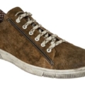 Herren Trachten Sneaker Echt Leder Maddox Siegfried Wood Braun
