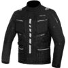 PIELINI CE-Anerkannt Level 2 Tourenjacke Motorradjacke red-fron-Back