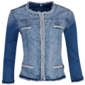 Damen Trachten Jeansjacke MarJo Berna Stone Washed Used Look